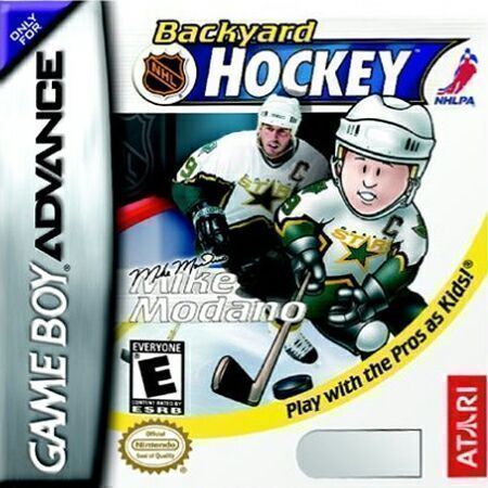 Backyard Hockey GBA (USA) Game Cover